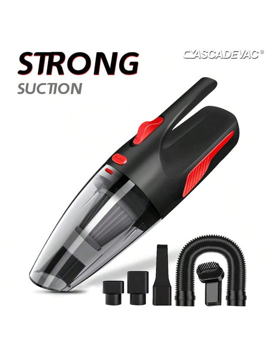 Wireless Handheld Vacuum Cleaner – High-Power USB Rechargeable for Car & Home Use