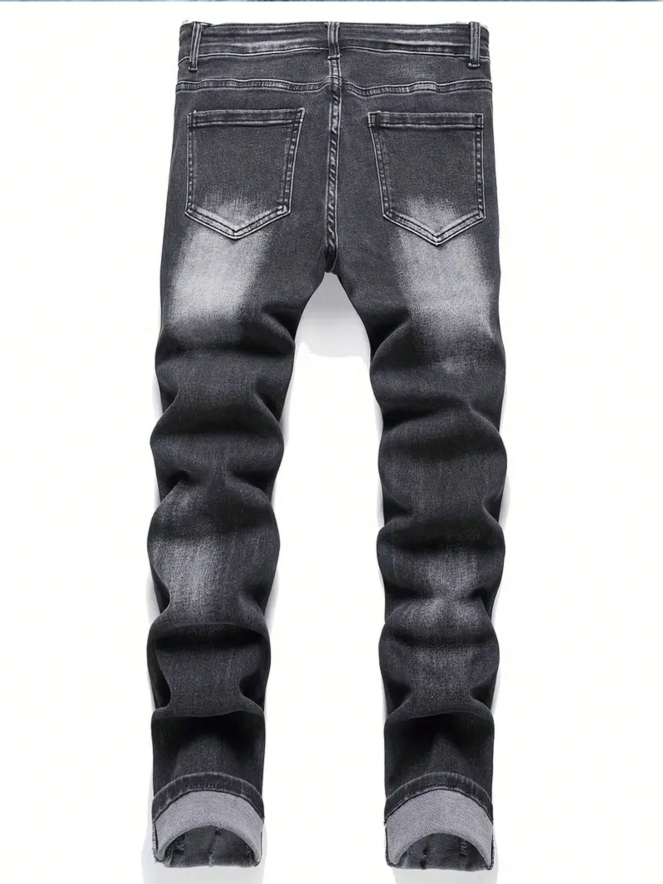 Men's Trendy Distressed Slim Fit Streetwear Jeans - TIRBOPRIME