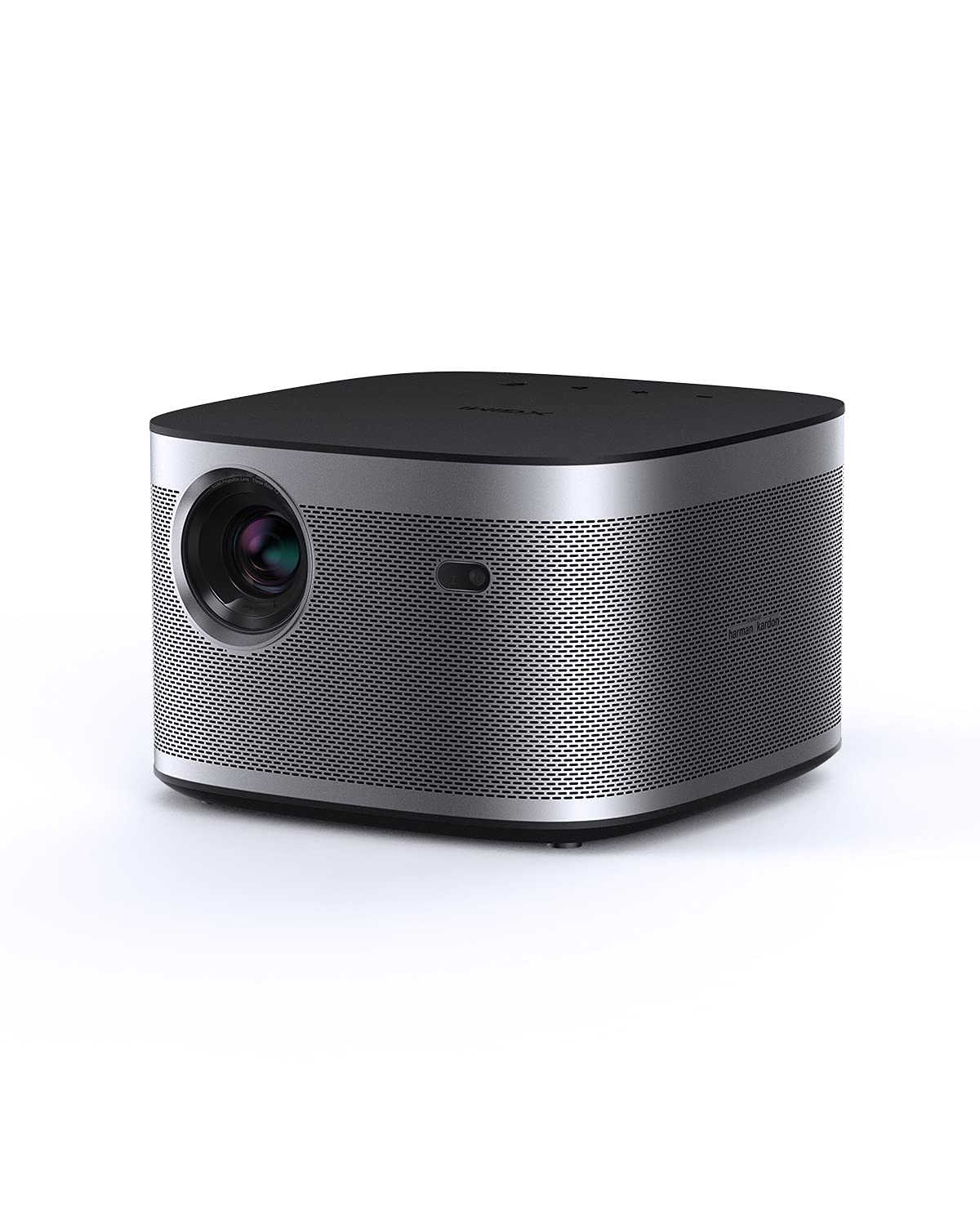 XGIMI Elfin Flip 2024 New Portable Projector, 1080P Resolution Outdoor Projector, Licensed Netflix, Build-in Adjustable Stand, Lightweight and Compact Design, 400 ISO Lumens, Screen Adaption - TIRBOPRIME