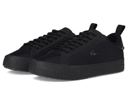 Lacoste Mens Powercourt Winter Sneaker, BRW/BRW, 10 - TIRBOPRIME