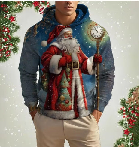 Santa Claus Men's Pattern Sweater - TIRBOPRIME