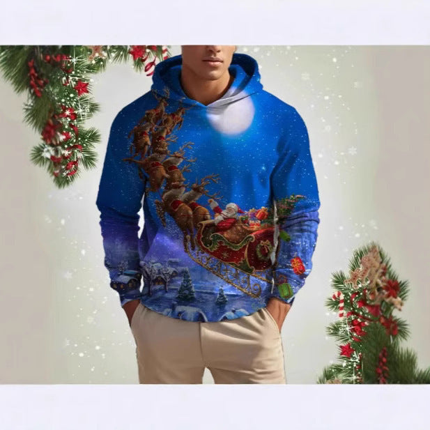 Santa Claus Men's Pattern Sweater - TIRBOPRIME